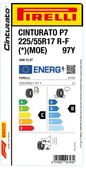 Pirelli 225/55R17 97Y R-F P7 Cinturato * Moe C-B-70 Yaz Oto Lastiği (Üretim Yılı: 2024) - 2