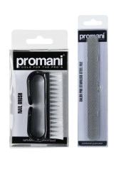 PROMANİ TIRNAK FIRÇASI+PRO LAZER KESİM ÇELİK TÖRPÜ - 1