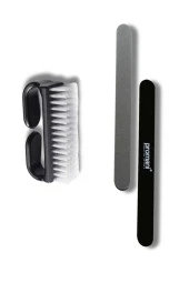PROMANİ TIRNAK FIRÇASI+PRO LAZER KESİM ÇELİK TÖRPÜ - 2