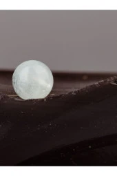 Selenit Doğal Taş Bileklik Gümüş Renk Hematitli - 3