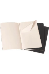 Cahier Pocket 3'lü Çizgisiz Not Defter, 9x14cm thumbnail 2