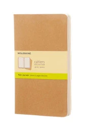 Cahier Large 3'lü Çizgisiz Not Defter, 13x21cm thumbnail 1