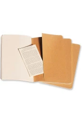 Cahier Large 3'lü Çizgili Journal Not Defter, 13x21cm - 3