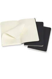 Cahier Pocket 3'lü Noktalı Not Defter, 9x14cm Siyah - 4