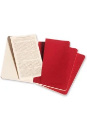 Cahier Large 3'lü Çizgisiz Not Defter, 13x21cm - 3