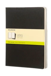 Cahier Xl 3'lü Çizgisiz Not Defter, 19x25cm thumbnail 1