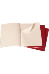 Cahier Xl 3'lü Çizgisiz Not Defter, 19x25cm thumbnail 3