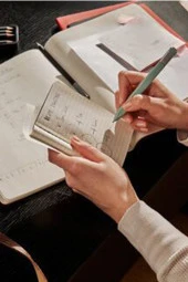 Cahier Large 3'lü Çizgisiz Not Defter, 13x21cm thumbnail 6