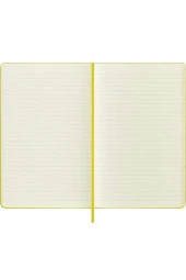 Premium Koleksiyon Not Defteri Large 13x21cm Sert Tekstil Silk Kapak Çizgili 240 Sayfa - 4