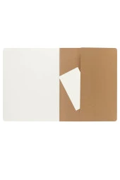 Cahier XXL 3'lü Çizgisiz Not Defter, 21,6x27,9cm Kraft - 4