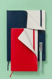 Klasik Koleksiyon Not Defteri Large 13x21cm Yumuşak Kapak Kareli 240 Sayfa - 6