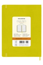 Premium Koleksiyon Not Defteri XL 19x25cm Sert Tekstil Silk Kapak Çizgili 192 Sayfa - 1