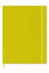 Premium Koleksiyon Not Defteri XL 19x25cm Sert Tekstil Silk Kapak Çizgili 192 Sayfa - 2