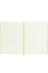 Premium Koleksiyon Not Defteri XL 19x25cm Sert Tekstil Silk Kapak Çizgili 192 Sayfa - 3