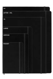 Klasik Notebook A4 Boyutu 21x29,7cm 192 Sayfa Çizgisiz Sert Kapak - 4