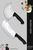 Lazbisa İncisive Serisi Mutfak Bıçak Seti Pizza Börek Pide Bıçağı Salata Bıçağı 2 Li Set ( Mft-5679 ) - 1
