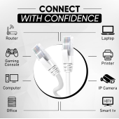 Cat 6 Ethernet Kablosu 5m Yüksek Hızlı Ethernet Ağ Kablosu - 2