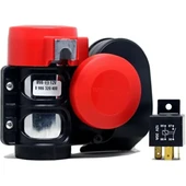 Korna Set içi– Çift Tonlu 12 V 115dB(A) 520 / 660 Hz(A) Tekli – Röle ve montaj seti içerir - 1