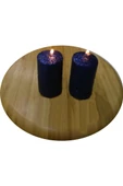 2'li Silindir Simli Mum Royaleks-G220 - 1