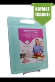Kesme Tahtası Plastik Büyük Kesme Sunum Tahtası Kesim Panosu 225x325 Mm Royaleks-FR-108 - 5