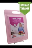 Kesme Tahtası Plastik Büyük Kesme Sunum Tahtası Kesim Panosu 225x325 Mm Royaleks-FR-108 - 4