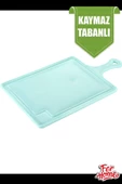 Kesme Tahtası Kaydırmaz Plastik Kesme Sunum Tahtası Pratik Kesim Panosu 165x315 Mm Royaleks-FR-105 - 6