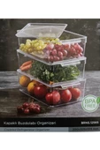 Buzdolabı Organizeri Orta Boy XL Kapaklı Royaleks-12565 - 2