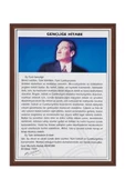 Panda 35X50 Gençliğe Hitabe Mdf Çerçeve - 1
