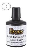 Brons Tahta Kalem Mürekkebi Siyah 100 CC 6'lı - 1