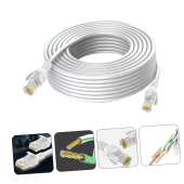 Cat 6 Ethernet Kablosu 3m Yüksek Hızlı Ethernet Ağ Kablosu - 4