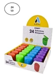 Adel Comfy Kalemtraş Canlı Renkler 24'lü - 1