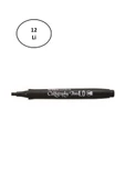 Artline Supreme Calligraphy Pen 4.0 Siyah 12'li - 1