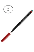 Faber Castell Permanent (M) Kırmızı Kalem 10'lu - 1