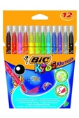 Bic Kid Couleur 12 Renk Keçeli Boya Kalemi - 1