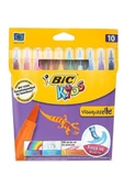 Bic Visa Fırça Uçlu Keçeli Boya Kalemi 10'lu - 1