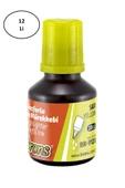 Brons Sarı Fosforlu Kalem Mürekkebi 30 ml Sarı 12'li - 1