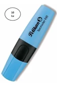 Pelikan 490 Fosforlu İşaretleme Kalemi Mavi 10'lu - 1