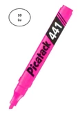 Picatack 441 Fosforlu Kalem Pembe 10'lu - 1