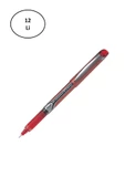 Pilot Kalem V5 Grip Hi-Tecpoint Kırmızı 12'li - 1