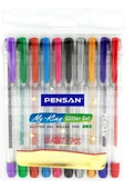 Pensan My-Kıng Simli Jel Kalem 10Lu Set - 1