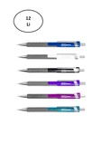 Gıpta Versatil Uçlu Kalem Kipling 0.7 mm Mor 12'li - 1