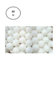 Pinpon Masa Tenis Topu 60'lı Beyaz Renk - 1