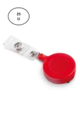 Mas Plastik Yoyo Yuvarlak-32Mm-Kancalı-Klipsli-Kırmızı - 1
