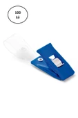 Mas Kart Klipsi Masalı Tip Plastik Lacivert 100 'lü - 1