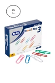Mas 280 Renkli Ataş Pvc Kaplı 28 Mm 36'lı - 1