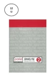 Pastel Otokopili Sipariş Fişi Büyük Boy 2/50 12 Adet - 1