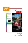 Tanex Fotoğraf Kağıdı A6 240 gr 100 mm x 150 mm 50 Sayfa - 1