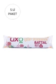 Battal Boy Çöp Torbası 75 x 90 cm 10 Lu Rulo x 5 Paket = 50 Adet (Mavi) - 1