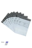 Orta Boy Cepli Kargo Poşeti 30x37+5 cm - 300 Adet (40+40=80 Mikron) - 1