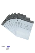 Büyük Boy Cepli Kargo Poşeti 35x45+5 cm - 300 Adet (40+40=80 Mikron) - 1
